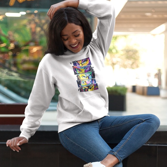 CREATIVE  ANIME NEW - DESIGN:: UNISEX CUSTOM HOODIE - Picture 8 of 10